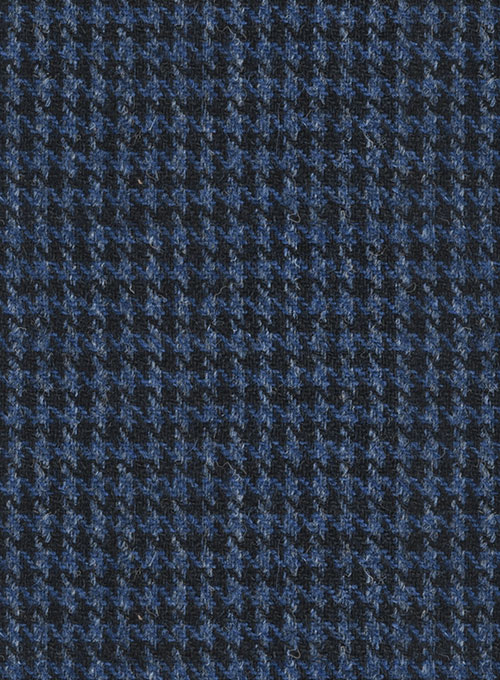 Harris Tweed Houndstooth Blue Jacket