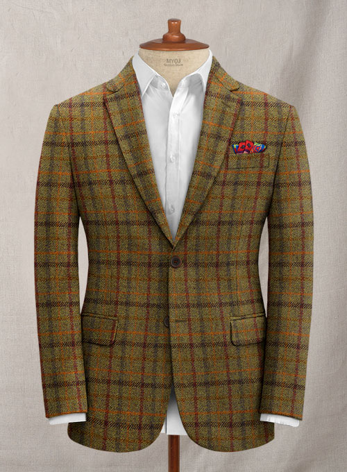 Harris Tweed Jorgeo Checks Jacket : Made To Measure Custom Jeans For Men &  Women, MakeYourOwnJeans®