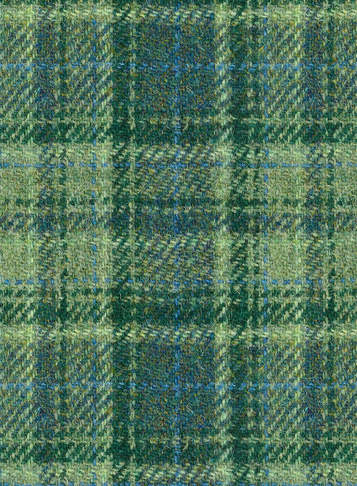 Harris Tweed Tartan Green Jacket