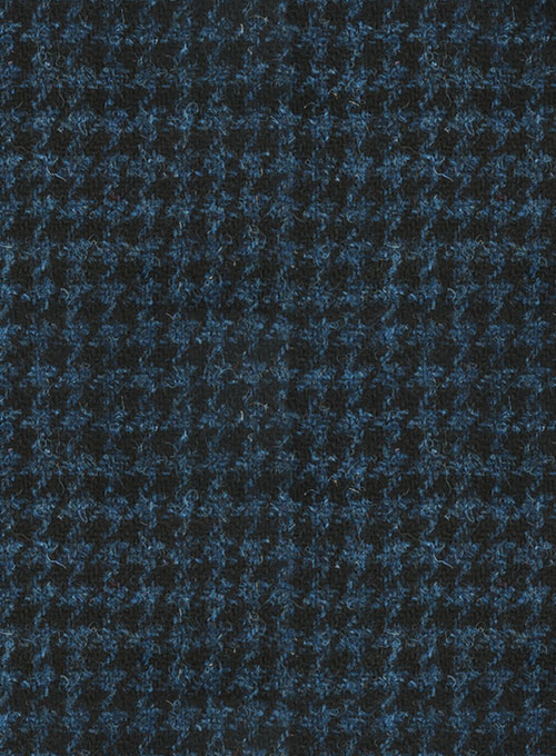 Harris Tweed Houndstooth Isle Blue Jacket