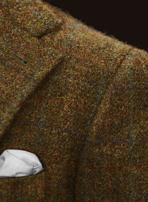 Harris Tweed Highland Rust Jacket