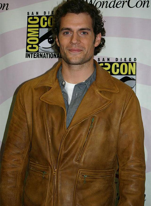 Henry Cavill Leather Jacket #1 - Click Image to Close