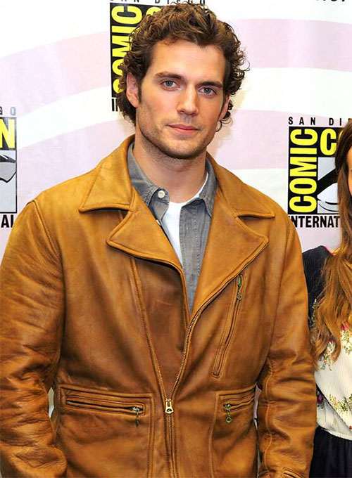 Henry Cavill Leather Jacket #1 - Click Image to Close