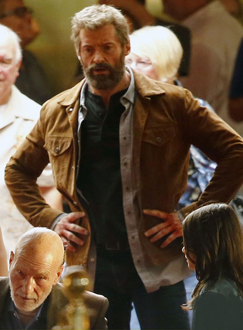 MakeYourOwnJeans x - Men 3 Wolverine Leather Jacket