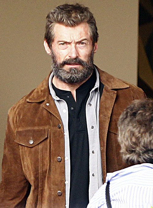 Hugh Jackman Logan Leather Jacket - Click Image to Close