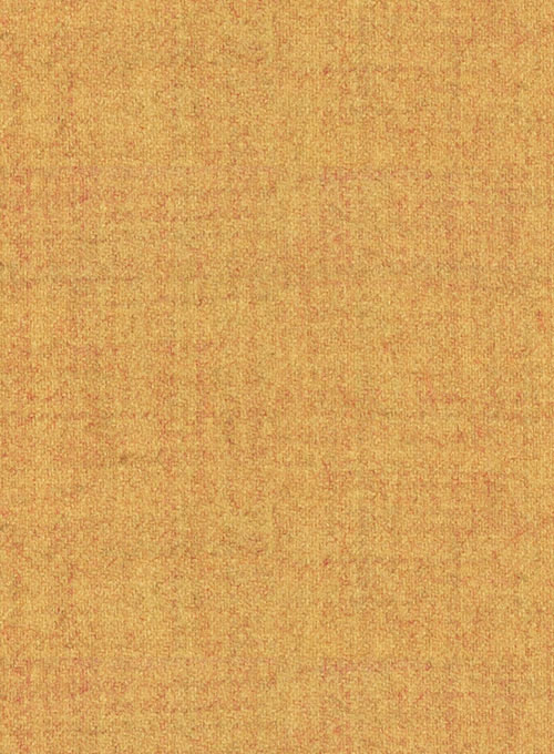 Italian Amber Yellow Tweed Jacket