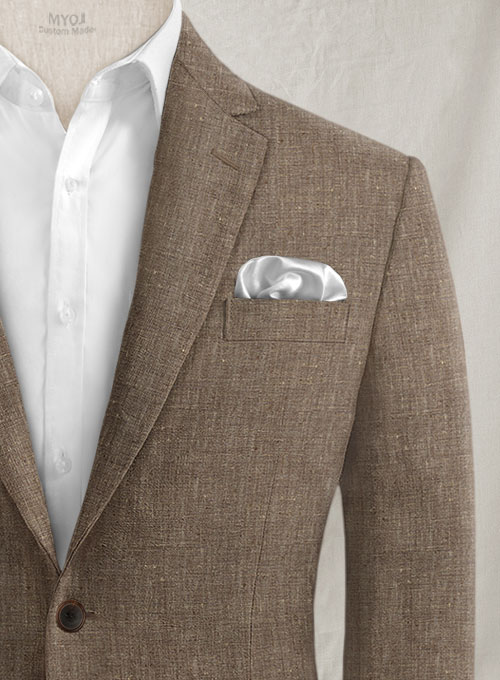 Italian Linen Bella Brown Jacket