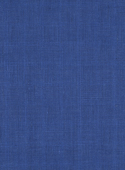Italian Linen Cobalt Blue  Jacket