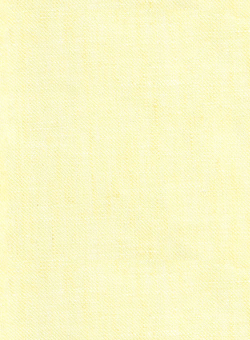 Italian Linen Melon Yellow Jacket