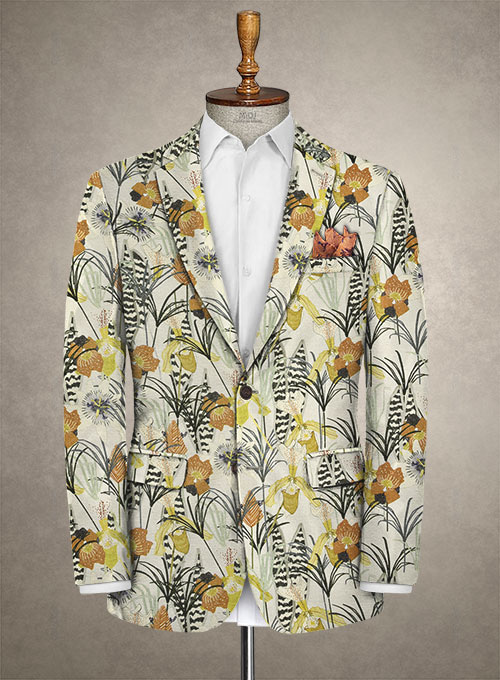 Italian Organic Silk Pagin Jacket