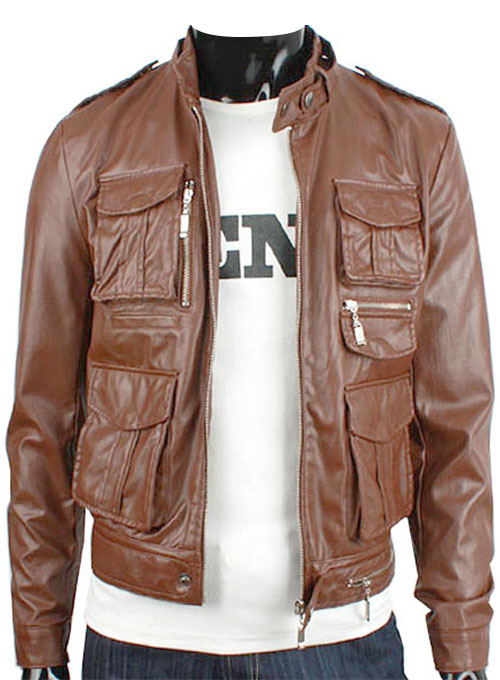 Leather Jacket #604 - Click Image to Close