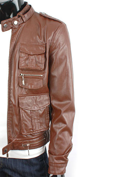 Leather Jacket #604 - Click Image to Close