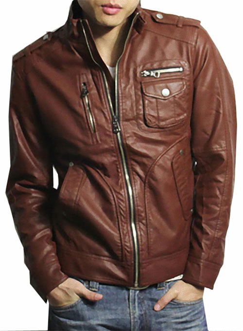 Leather Jacket #606 - Click Image to Close