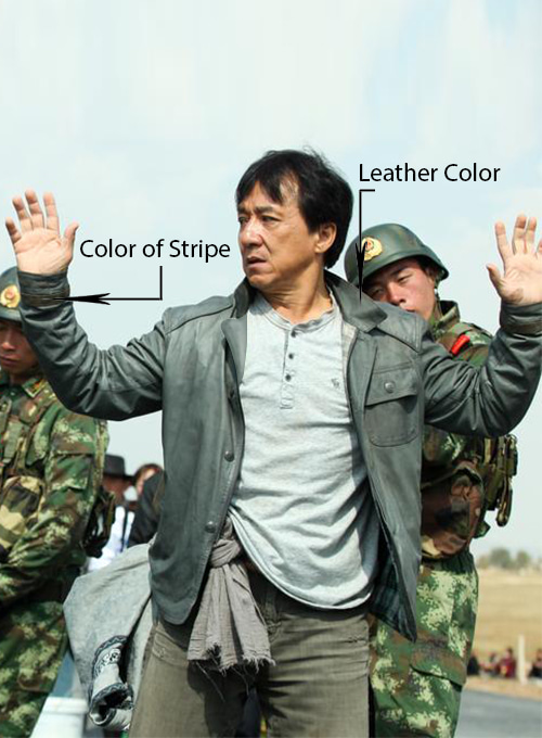 Jackie Chan Skiptrace Leather Jacket