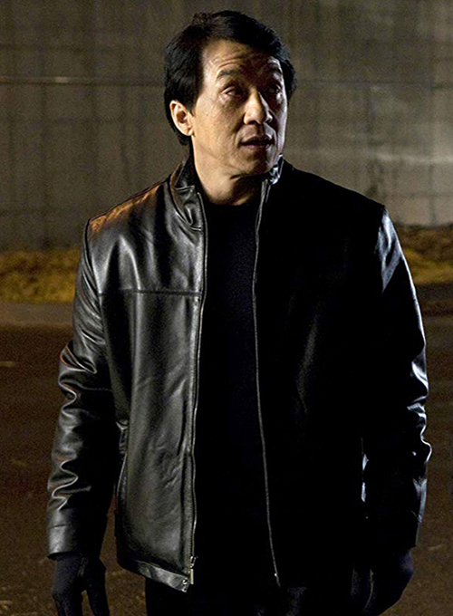 Jackie Chan The Spy Next Door Leather Jacket