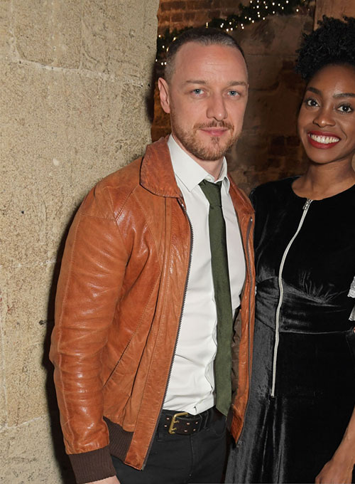 James McAvoy Leather Jacket - Click Image to Close