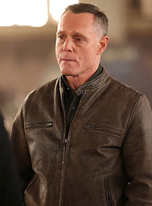 Jason Beghe Chicago P.D. Leather Jacket - Click Image to Close
