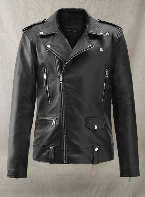 Jeff Goldblum Leather Jacket - Click Image to Close