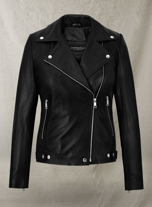 Jena Malone Leather Jacket - Click Image to Close