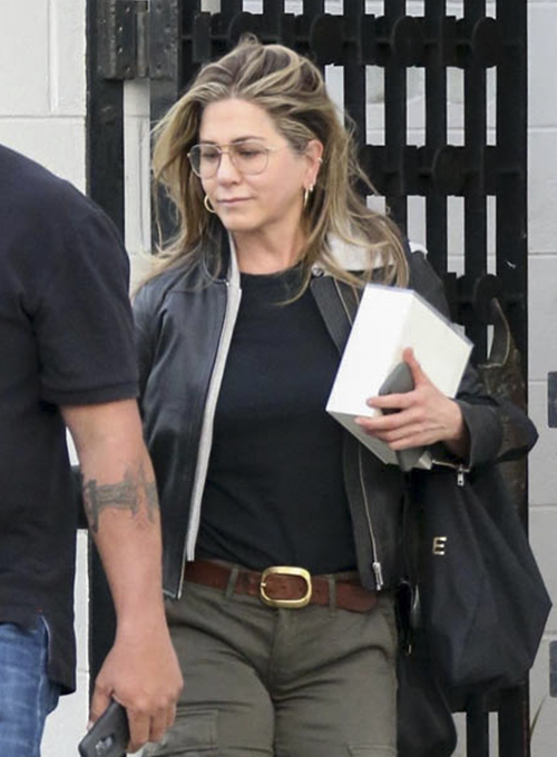 Jennifer Aniston Leather Jacket #2 - Click Image to Close