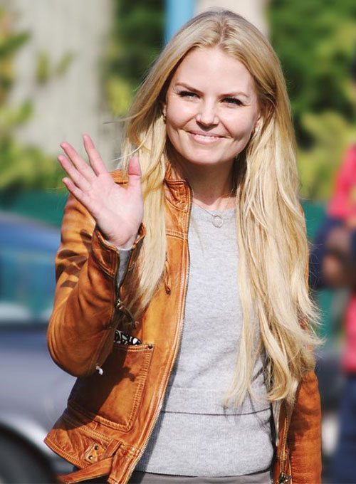 Jennifer Morrison Once Upon A Time Leather Jacket #2 - Click Image to Close