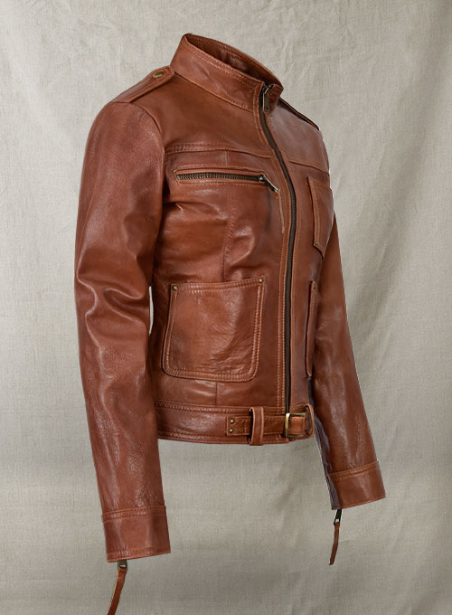 Jennifer Morrison Once Upon A Time Leather Jacket #2 - Click Image to Close
