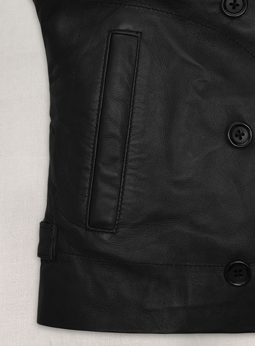 Jennifer Lawrence Leather Jacket - Click Image to Close
