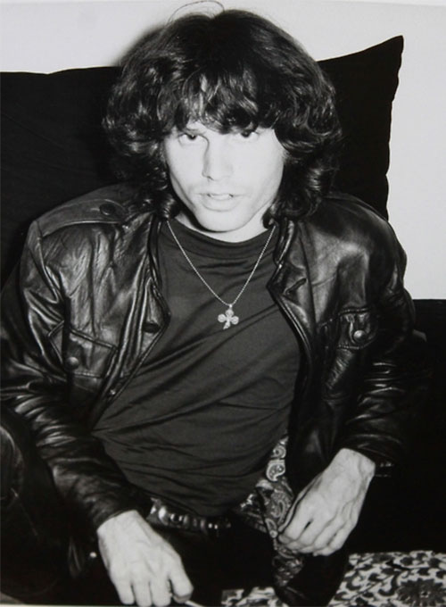 Jim Morrison Leather Jacket # 2 - Click Image to Close