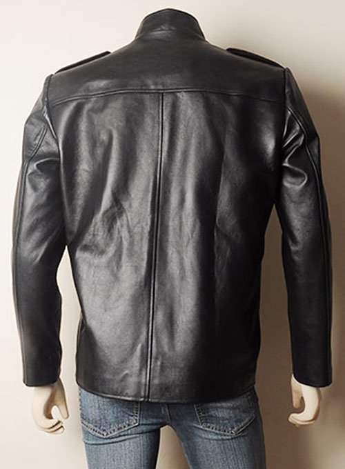 Jim Morrison Leather Jacket # 2 - Click Image to Close