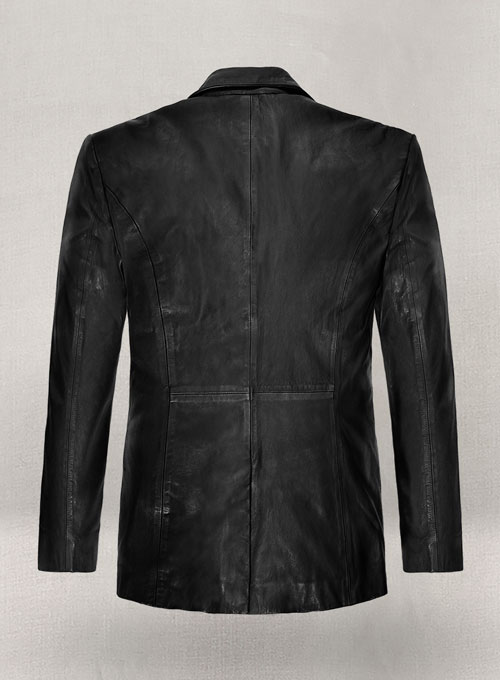 Jim Carrey Leather Blazer - Click Image to Close