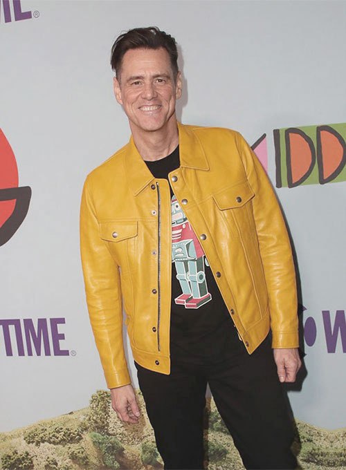 Jim Carrey Leather Jacket #1 - Click Image to Close