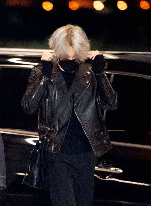 Jimin Leather Jacket