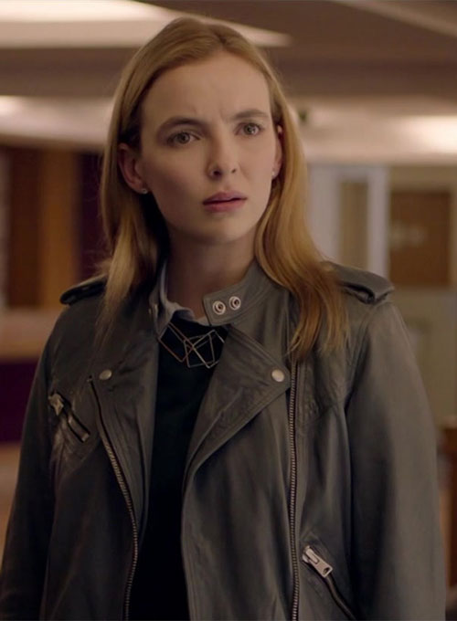 Jodie Comer Doctor Foster Leather Jacket