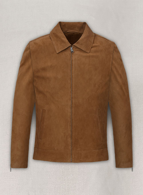 John Krasinski Suede Jacket - Click Image to Close