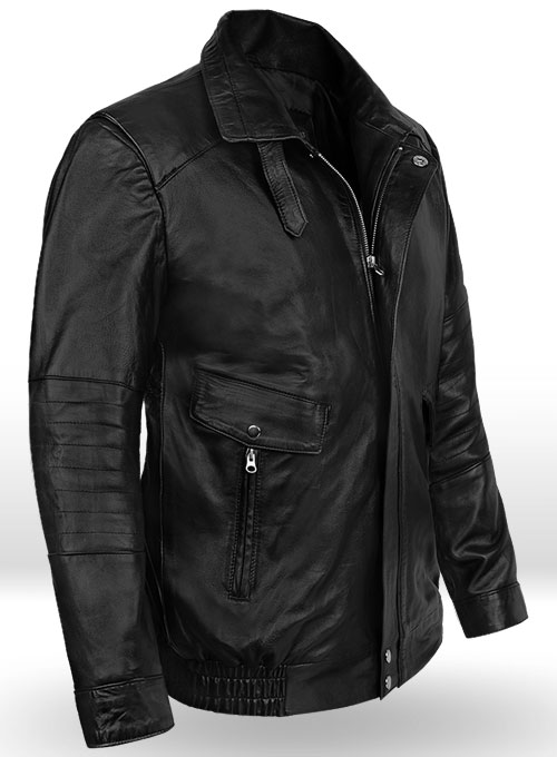 Johnny Depp Black Mass Leather Jacket - Click Image to Close