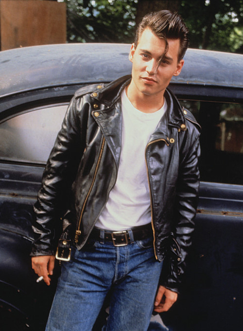 Johnny Depp Cry- Baby Leather Jacket