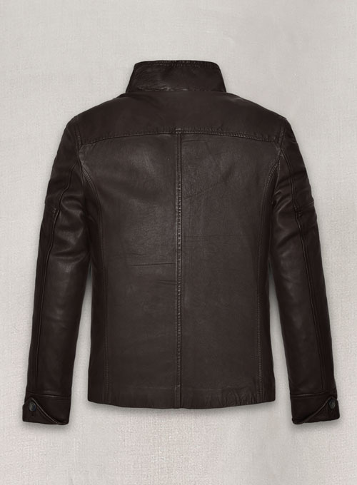 John Travolta From Paris with Love Leather Jacket - Click Image to Close