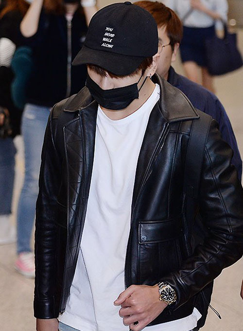 BTS Jungkook Leather Jacket