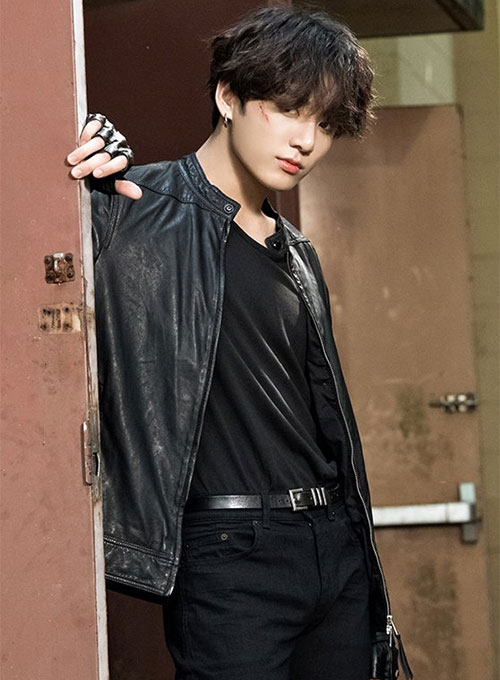 Jungkook Leather Jacket - Click Image to Close