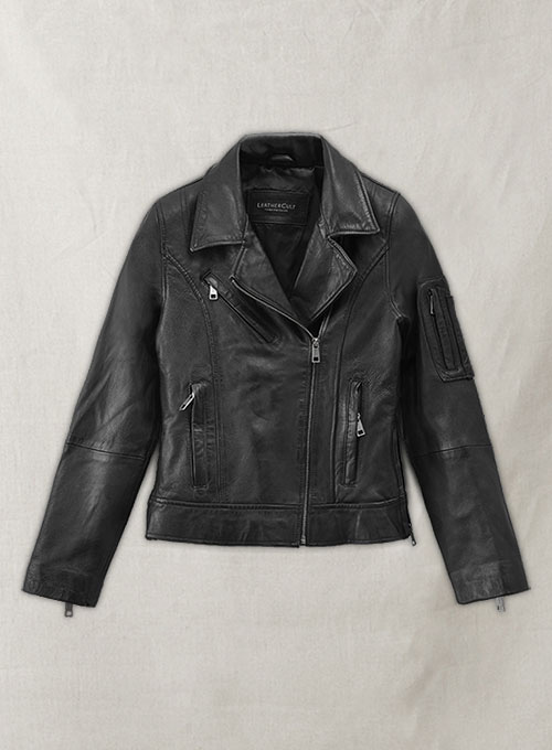 Karen Gillan Leather Jacket