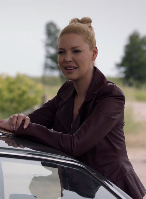 Katherine Heigl Suits Leather Jacket - Click Image to Close