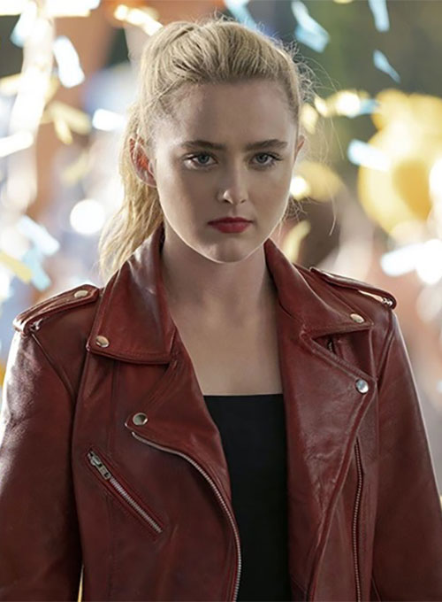 Kathryn Newton Freaky Leather Jacket - Click Image to Close