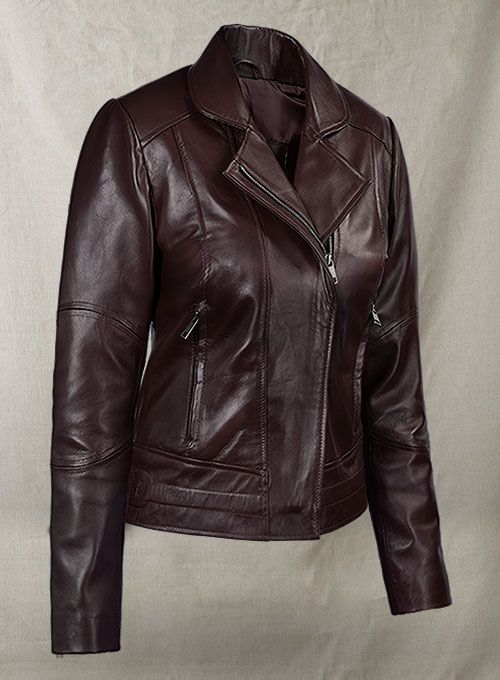 Katie Holmes Leather Jacket - Click Image to Close