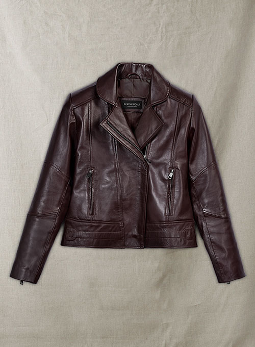 Katie Holmes Leather Jacket