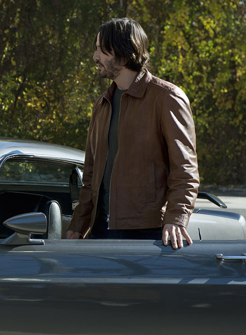 Keanu Reeves John Wick Leather Jacket - Click Image to Close