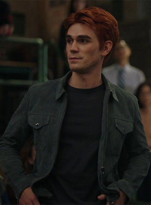 KJ Apa Riverdale Leather Jacket - Click Image to Close