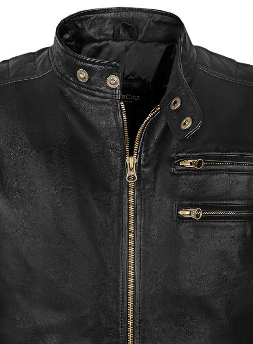 Hybrid Leather Jacket - Click Image to Close