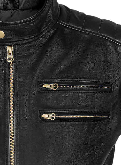 Hybrid Leather Jacket - Click Image to Close