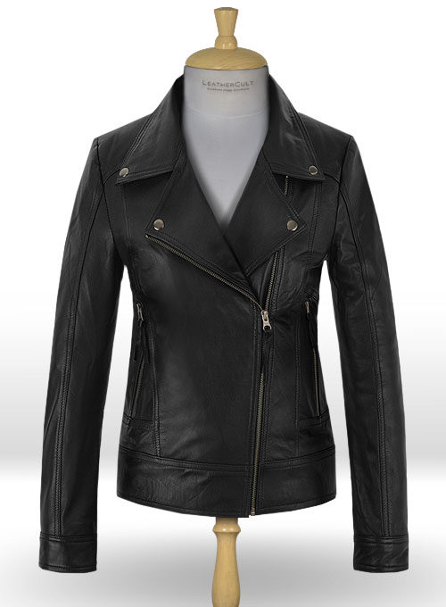 Alice Braga I Am Legend Leather Jacket : LeatherCult: Genuine Custom  Leather Products, Jackets for Men & Women