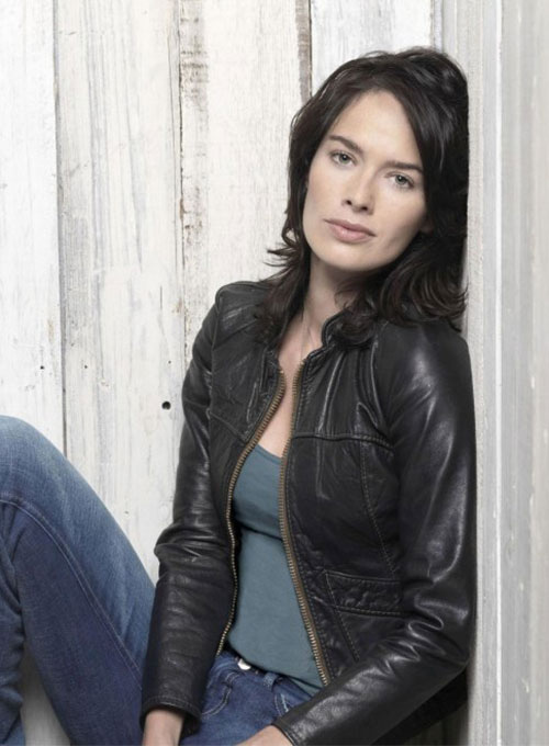 Lena Headey Terminator TV Series Leather Jacket